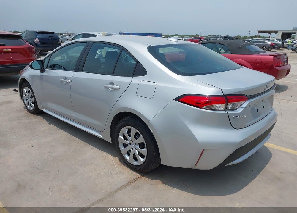 2022 TOYOTA COROLLA LE VIN: 5YFEPMAE3NP347726