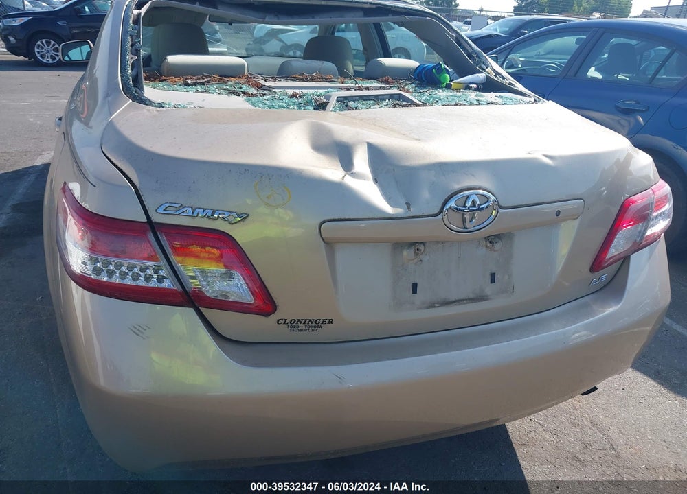 2011 TOYOTA CAMRY LE VIN: 4T1BF3EK9BU644199