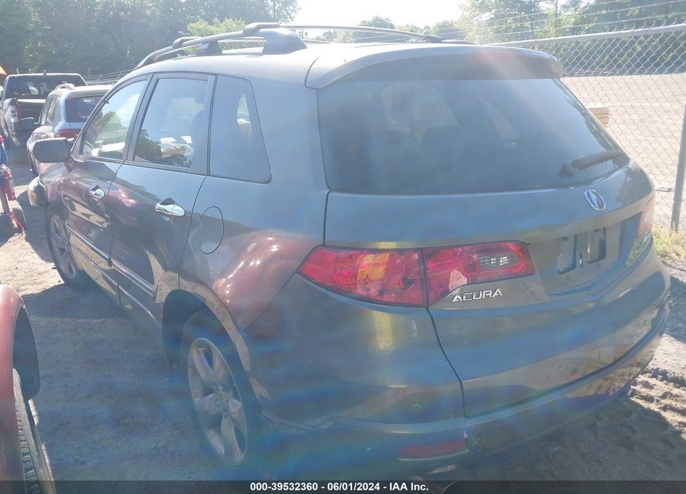 2007 ACURA RDX VIN: 5J8TB18207A000332
