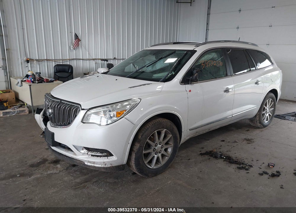 2017 BUICK ENCLAVE LEATHER VIN: 5GAKVBKD0HJ262792