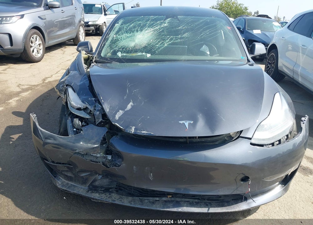 2022 TESLA MODEL 3 LONG RANGE DUAL MOTOR ALL-WHEEL DRIVE VIN: 5YJ3E1EB3NF249058