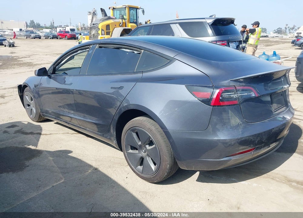 2022 TESLA MODEL 3 LONG RANGE DUAL MOTOR ALL-WHEEL DRIVE VIN: 5YJ3E1EB3NF249058