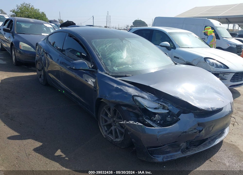 2022 TESLA MODEL 3 LONG RANGE DUAL MOTOR ALL-WHEEL DRIVE VIN: 5YJ3E1EB3NF249058