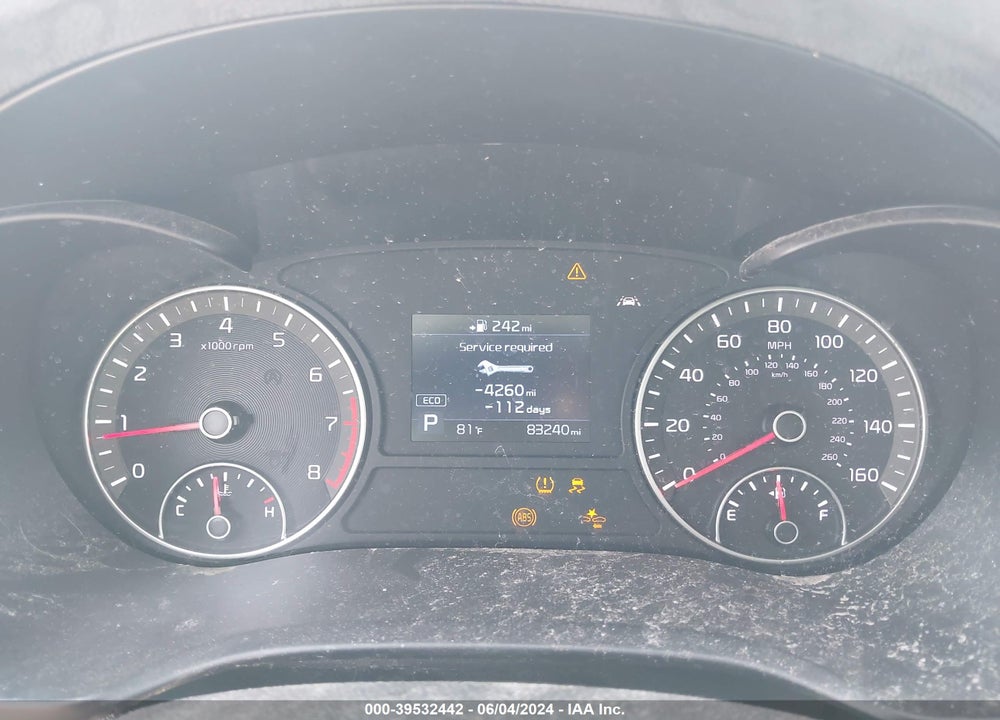 2019 KIA OPTIMA LX VIN: 5XXGT4L30KG359241