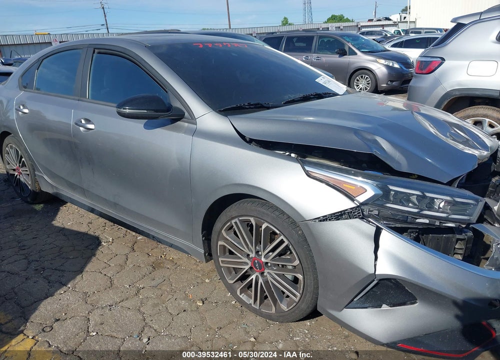 2022 KIA FORTE GT VIN: 3KPF44AC6NE458235