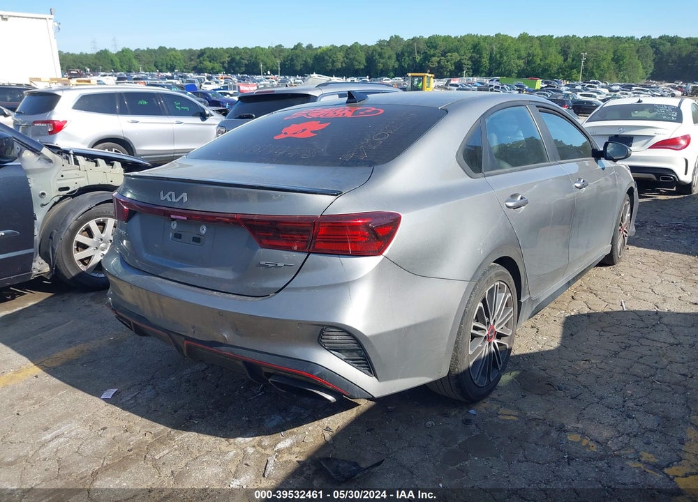 2022 KIA FORTE GT VIN: 3KPF44AC6NE458235