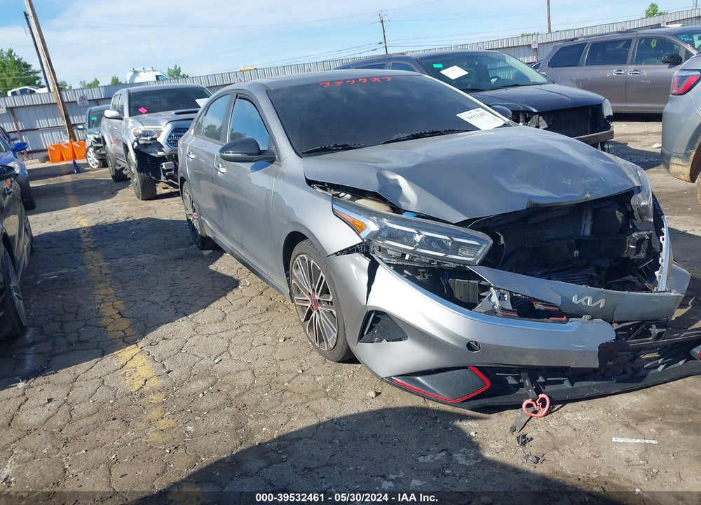 2022 KIA FORTE GT VIN: 3KPF44AC6NE458235