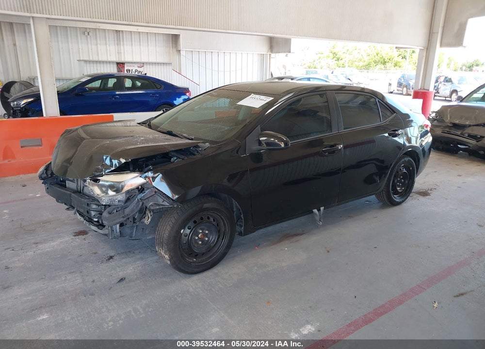 2015 TOYOTA COROLLA LE VIN: 2T1BURHE7FC357093