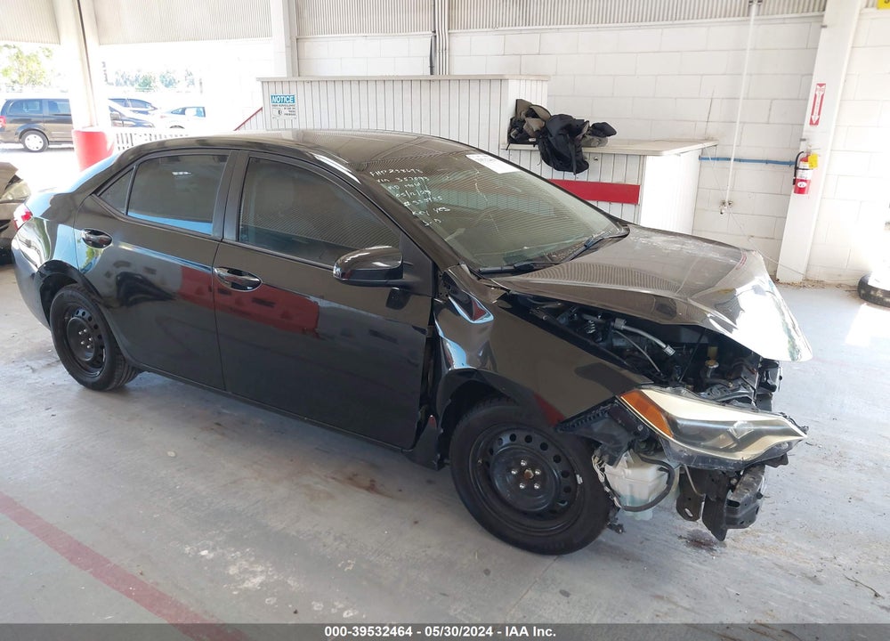 2015 TOYOTA COROLLA LE VIN: 2T1BURHE7FC357093