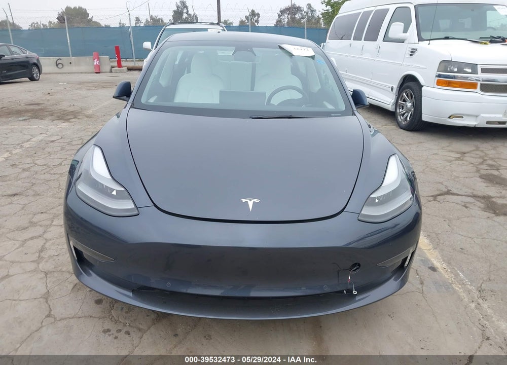 2022 TESLA MODEL 3 REAR-WHEEL DRIVE VIN: 5YJ3E1EA2NF344752