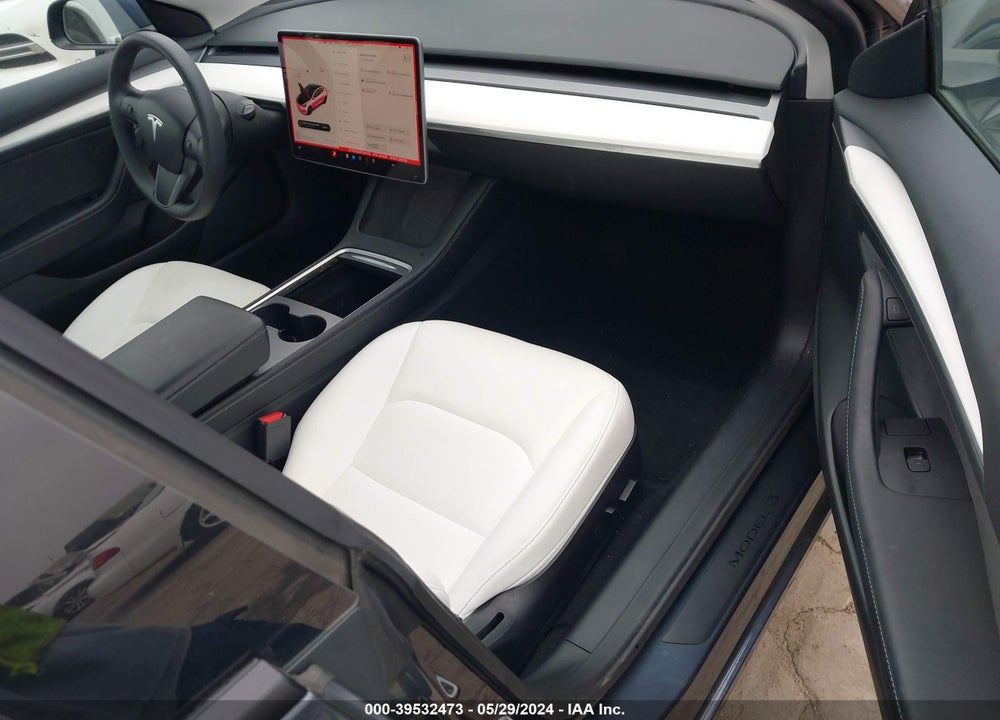 2022 TESLA MODEL 3 REAR-WHEEL DRIVE VIN: 5YJ3E1EA2NF344752