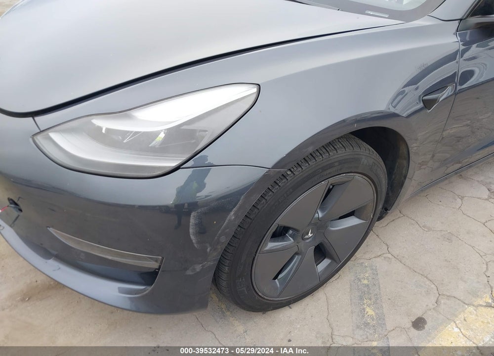 2022 TESLA MODEL 3 REAR-WHEEL DRIVE VIN: 5YJ3E1EA2NF344752