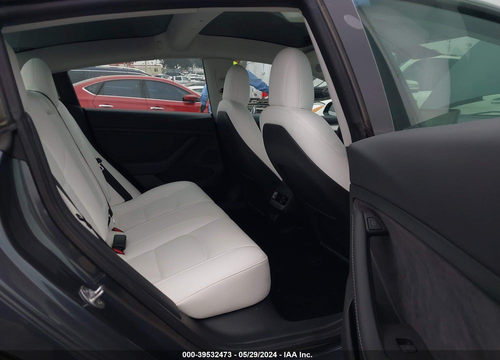 2022 TESLA MODEL 3 REAR-WHEEL DRIVE VIN: 5YJ3E1EA2NF344752