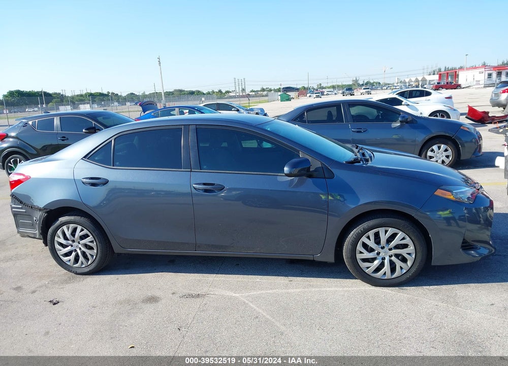 2019 TOYOTA COROLLA LE VIN: 2T1BURHE9KC209862