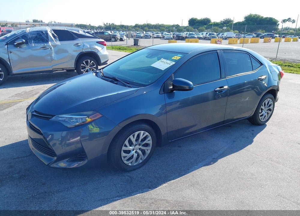 2019 TOYOTA COROLLA LE VIN: 2T1BURHE9KC209862
