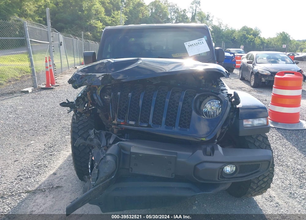 2022 JEEP GLADIATOR ALTITUDE 4X4 VIN: 1C6HJTAG8NL150304