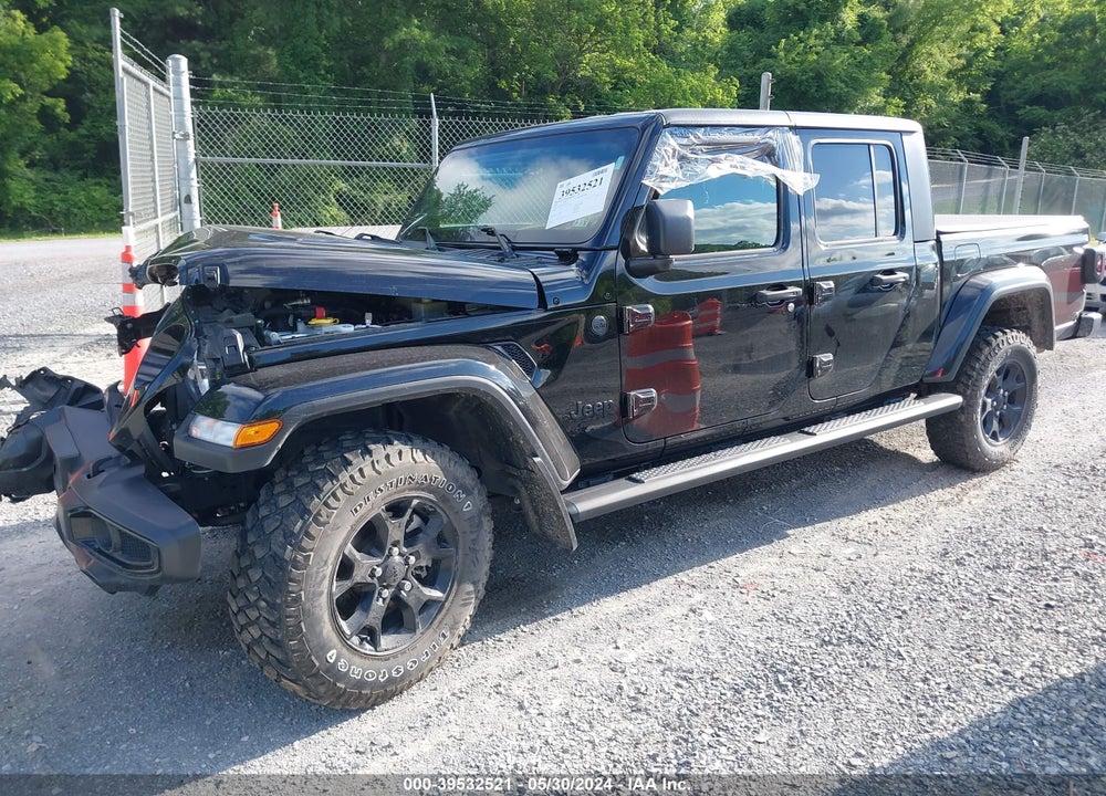 2022 JEEP GLADIATOR ALTITUDE 4X4 VIN: 1C6HJTAG8NL150304