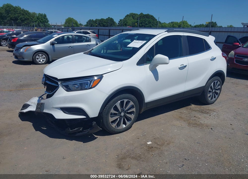 2021 BUICK ENCORE FWD PREFERRED VIN: KL4CJASB9MB318041