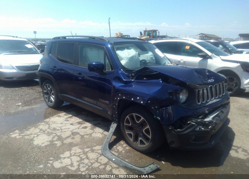 2016 JEEP RENEGADE LATITUDE VIN: ZACCJABT5GPD06283