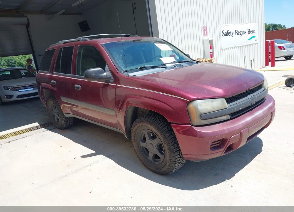 2005 CHEVROLET TRAILBLAZER LS VIN: 1GNDS13S552187916