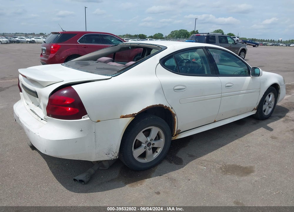 2004 PONTIAC GRAND PRIX GTP VIN: 2G2WR524741336238