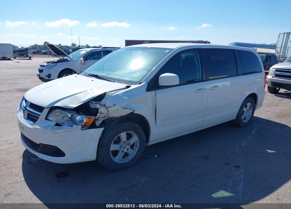 2013 DODGE GRAND CARAVAN SXT VIN: 2C4RDGCGXDR527486