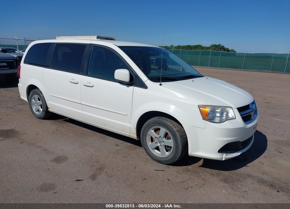 2013 DODGE GRAND CARAVAN SXT VIN: 2C4RDGCGXDR527486