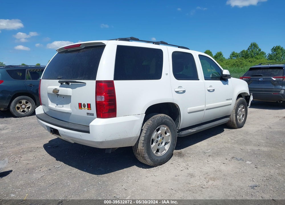 2008 CHEVROLET TAHOE LT VIN: 1GNFK13078J205530