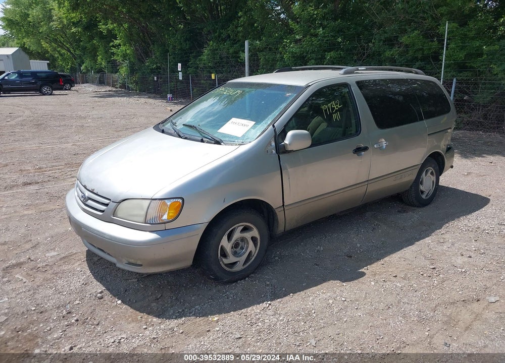 2001 TOYOTA SIENNA XLE VIN: 4T3ZF13C51U337262