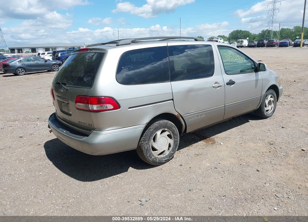 2001 TOYOTA SIENNA XLE VIN: 4T3ZF13C51U337262