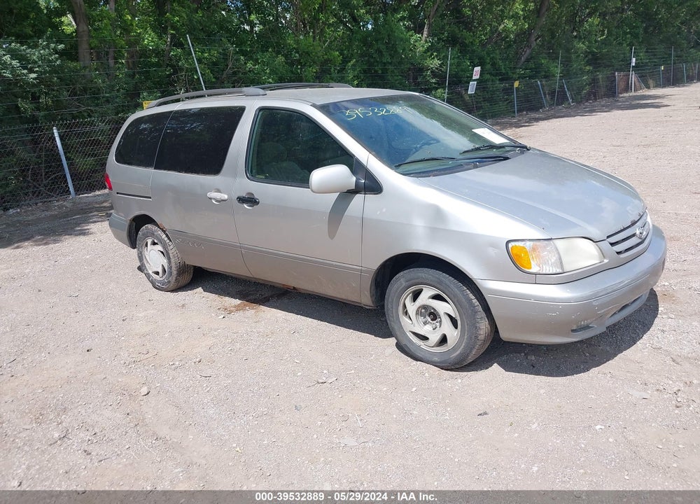 2001 TOYOTA SIENNA XLE VIN: 4T3ZF13C51U337262