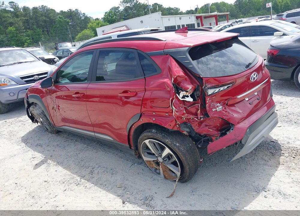 2020 HYUNDAI KONA LIMITED VIN: KM8K33A56LU559007