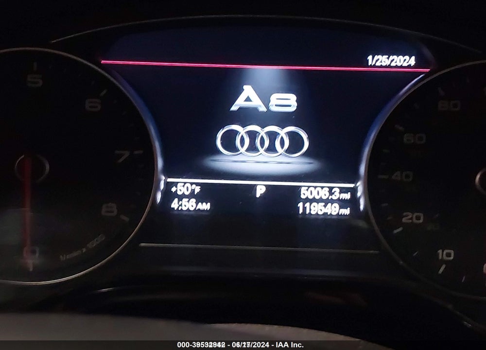 2012 AUDI A8 L 4.2 VIN: WAURVAFD7CN038242