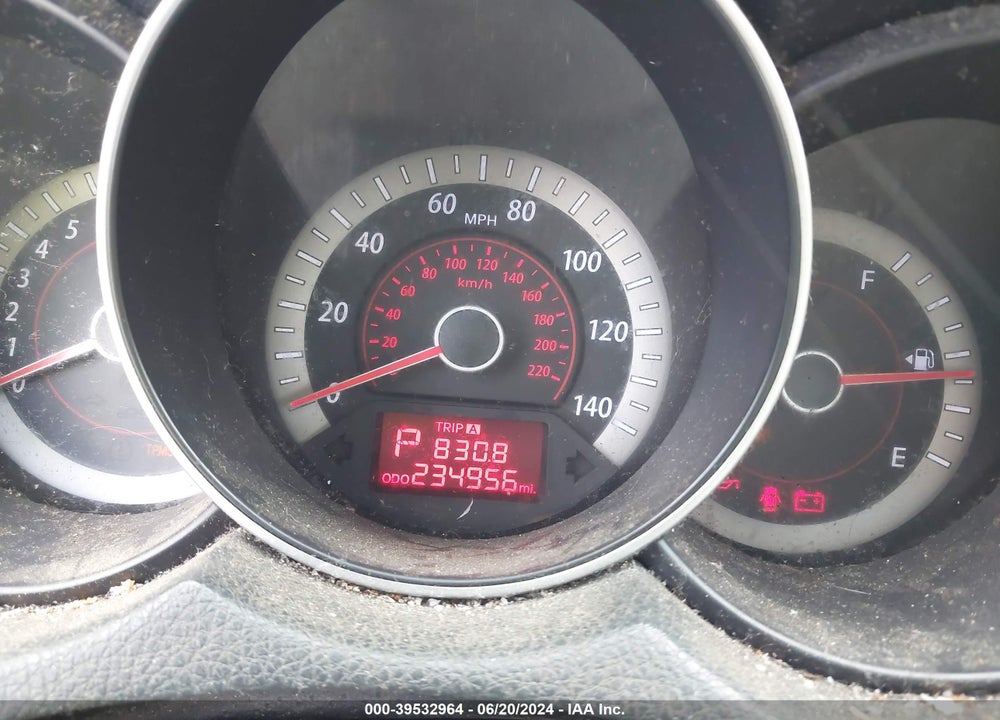 2010 KIA FORTE LX VIN: KNAFT4A26A5212119