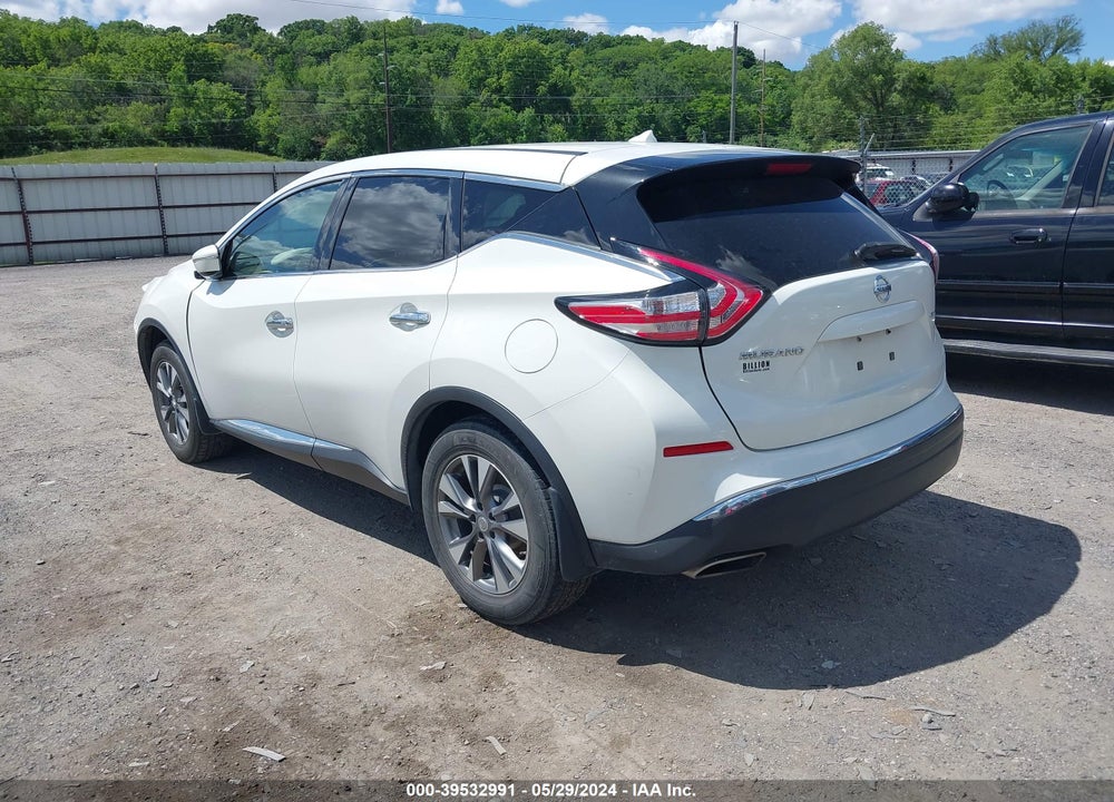 2015 NISSAN MURANO S VIN: 5N1AZ2MH7FN212651