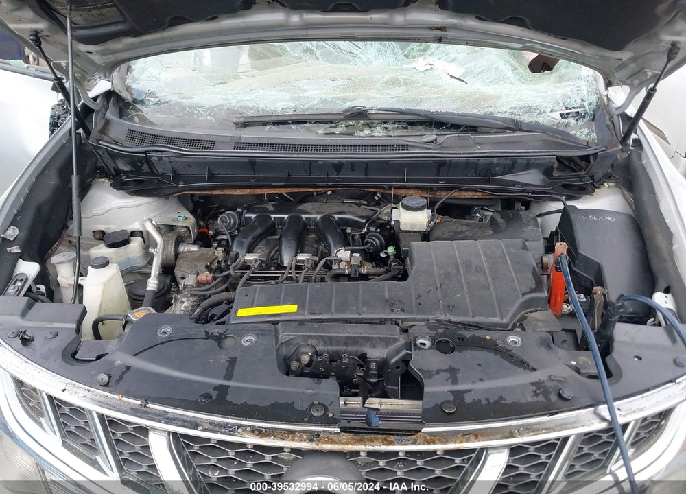 2012 NISSAN MURANO SL VIN: JN8AZ1MW3CW219636