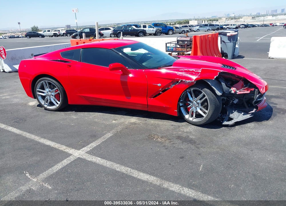 2019 CHEVROLET CORVETTE STINGRAY VIN: 1G1YB2D71K5120694