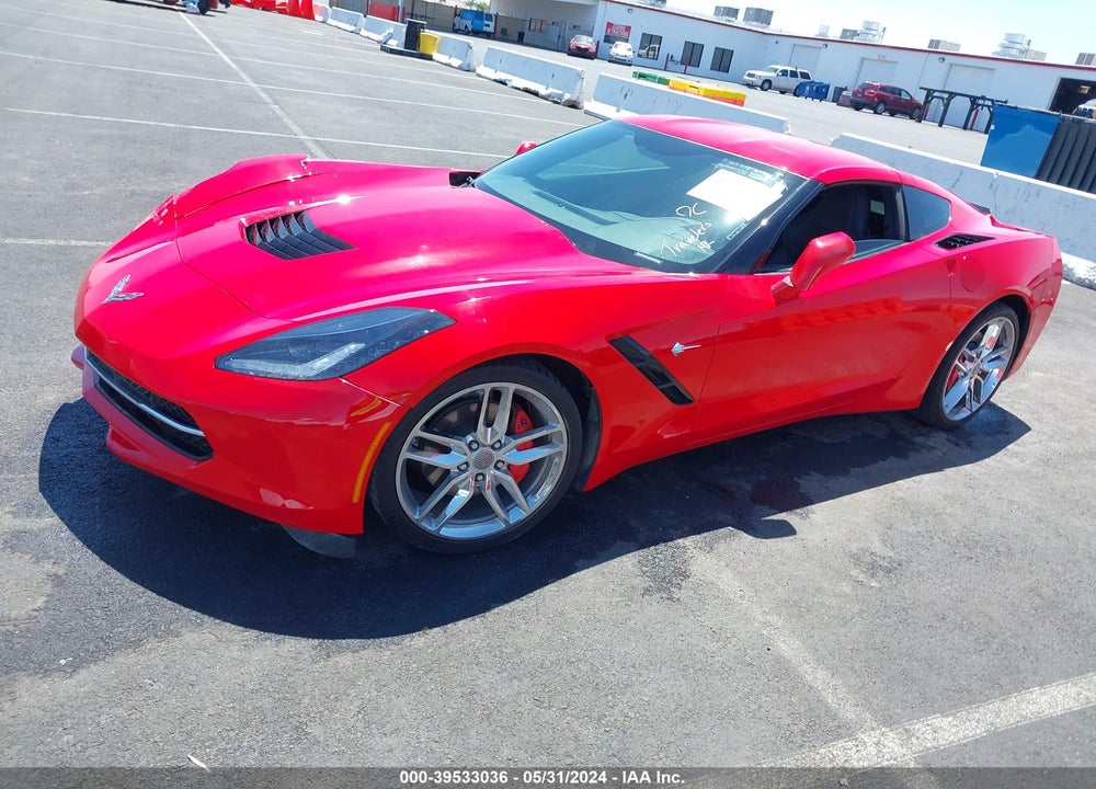 2019 CHEVROLET CORVETTE STINGRAY VIN: 1G1YB2D71K5120694