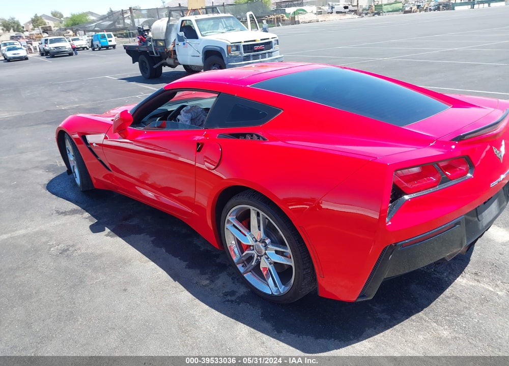 2019 CHEVROLET CORVETTE STINGRAY VIN: 1G1YB2D71K5120694