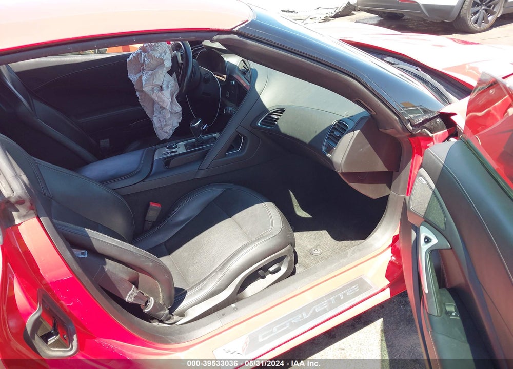 2019 CHEVROLET CORVETTE STINGRAY VIN: 1G1YB2D71K5120694