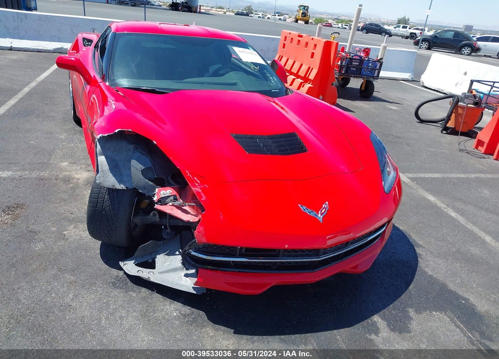 2019 CHEVROLET CORVETTE STINGRAY VIN: 1G1YB2D71K5120694