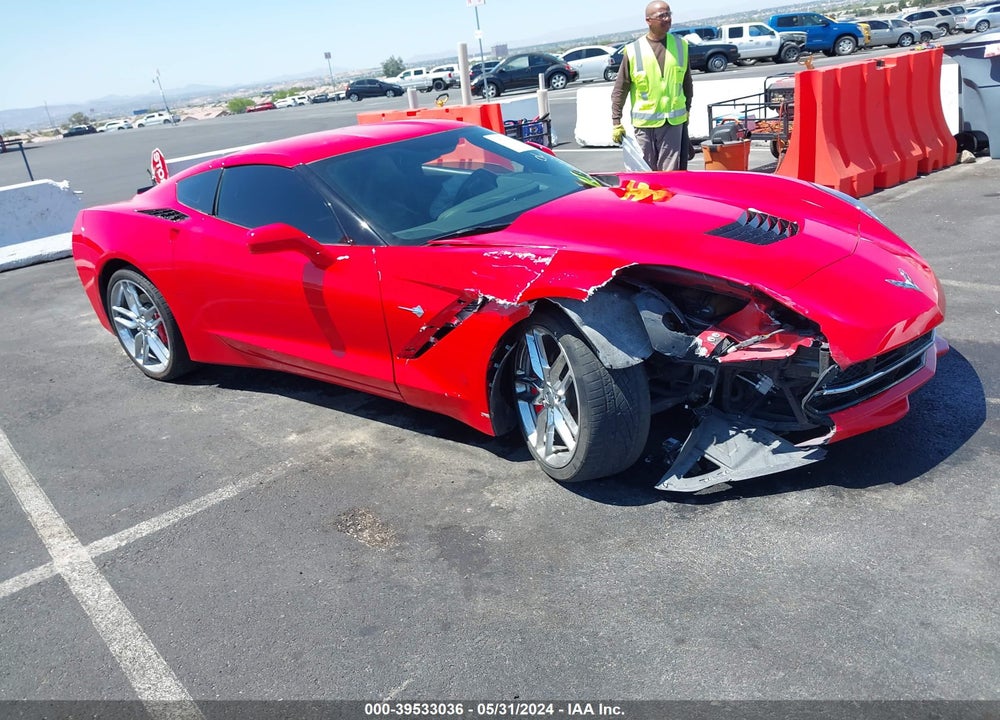 2019 CHEVROLET CORVETTE STINGRAY VIN: 1G1YB2D71K5120694