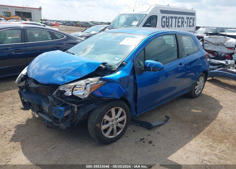 2015 TOYOTA YARIS LE VIN: VNKJTUD3XFA023755
