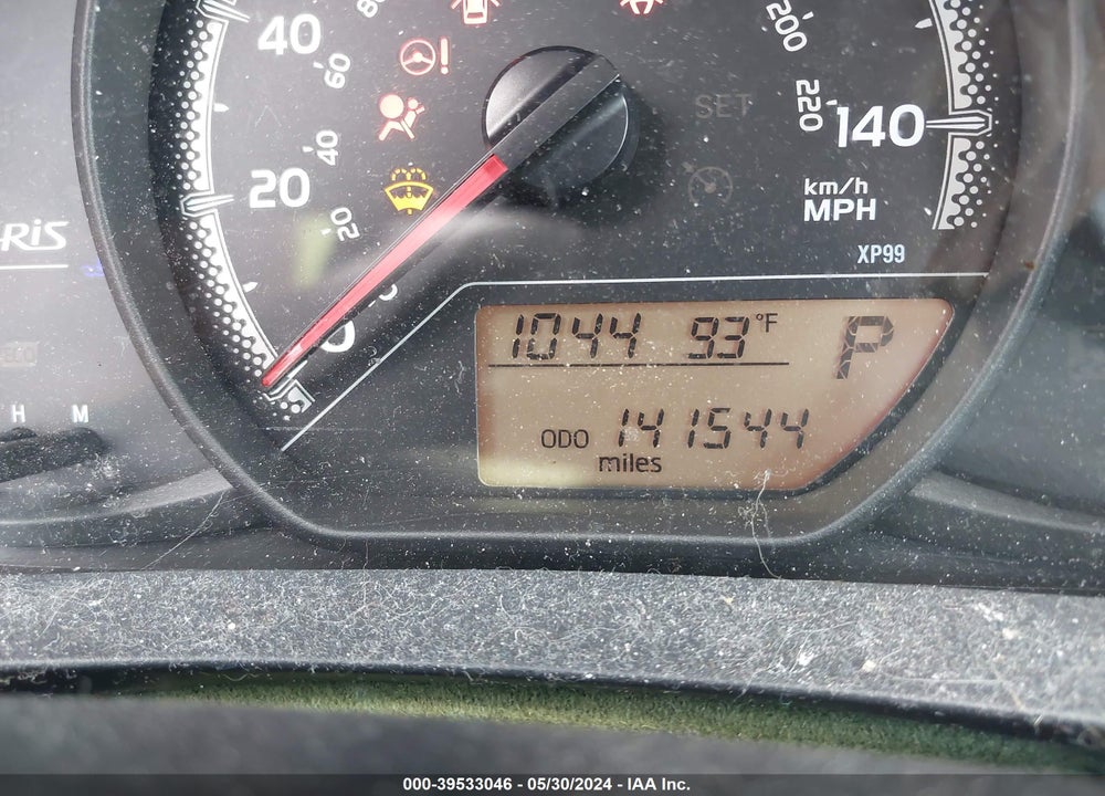 2015 TOYOTA YARIS LE VIN: VNKJTUD3XFA023755
