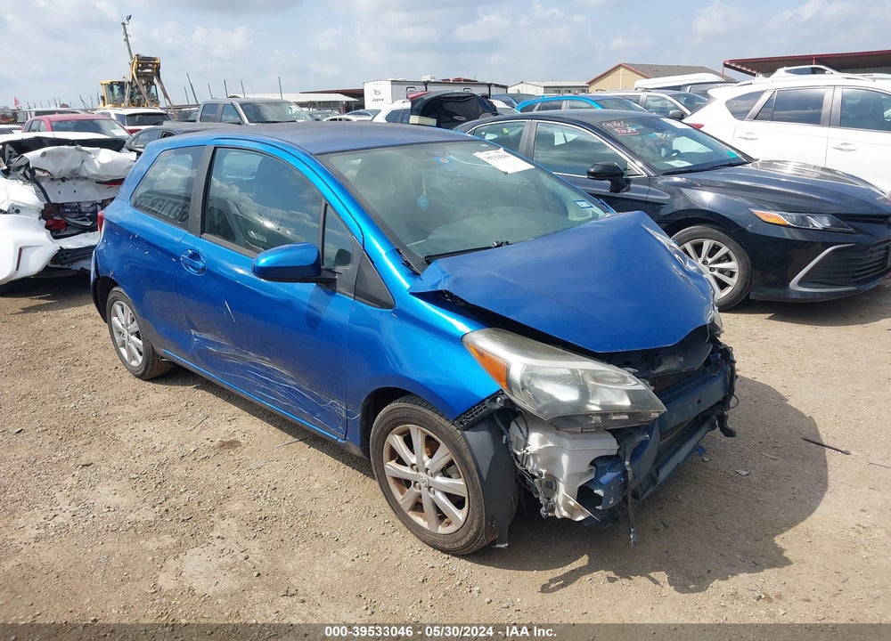 2015 TOYOTA YARIS LE VIN: VNKJTUD3XFA023755