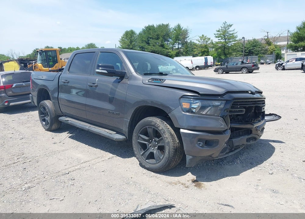 2021 RAM 1500 BIG HORN 4X4 5'7 BOX VIN: 1C6SRFFT6MN658330