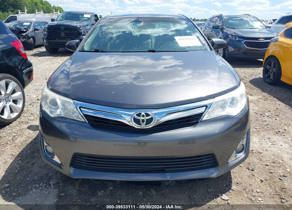 2012 TOYOTA CAMRY XLE VIN: 4T4BF1FKXCR246252