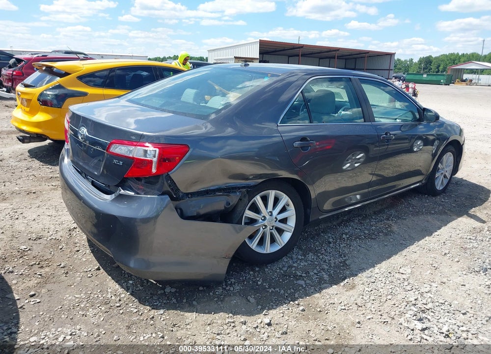 2012 TOYOTA CAMRY XLE VIN: 4T4BF1FKXCR246252