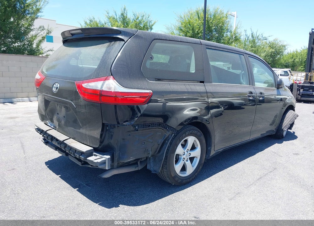 2015 TOYOTA SIENNA L 7 PASSENGER VIN: 5TDZK3DC2FS644693