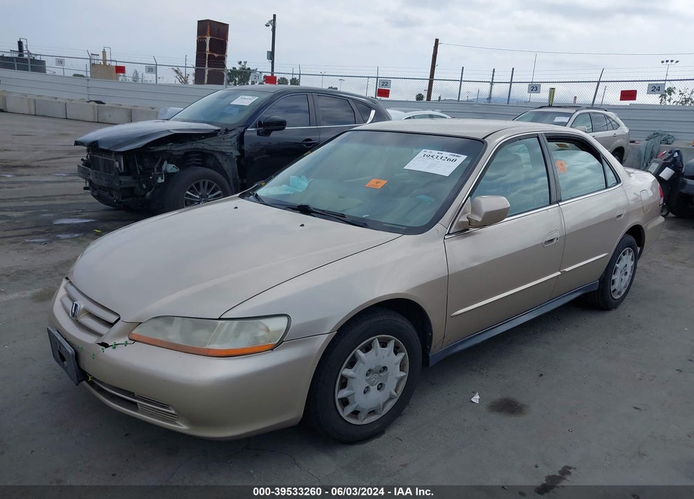 2002 HONDA ACCORD 2.3 LX VIN: 3HGCG66502G703614